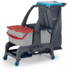 Уборочная тележка PROCART JET 730S с герметичным ковшом и отсеком для инвентаря 22 л фото 35949