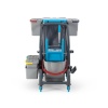 Уборочная тележка PROCART JET 736S с отжимом, ведром для сбора мусора  и отсеком для инв. 25 и 18 л. фото 35995