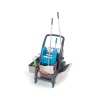 Уборочная тележка PROCART JET 724S с отжимом и мусорным ведром 25 и 30 л.  фото 35968
