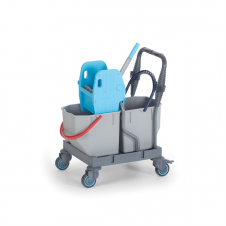 УБОРОЧНАЯ ТЕЛЕЖКА PROCART SET-704S 2*25 Л																														