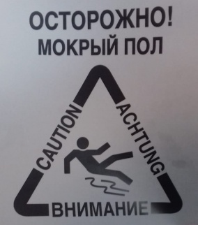 Ведро с отжимом, на колесах, синее фото 48418